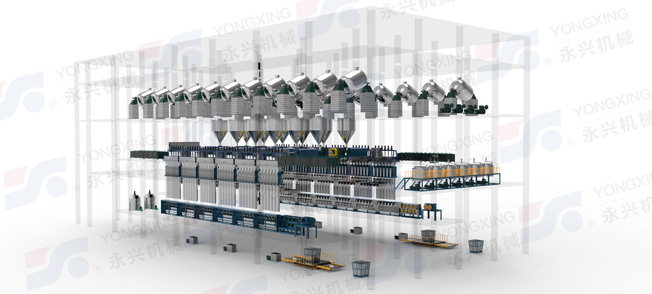 PET High Tenacity and Low Elongation Fiber Production Line